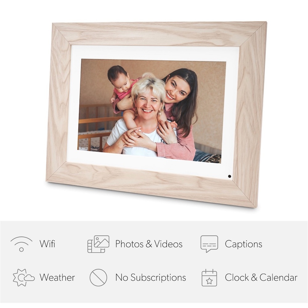 Simply Smart Home PhotoShare 10.1" Smart Digital Picture Frame